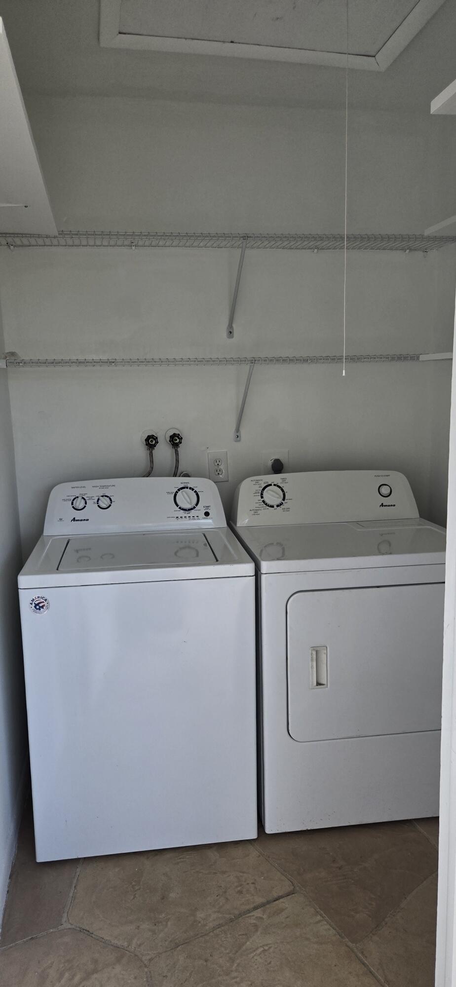 186 Burgandy Way Delray Beach, FL 33484 - Photo 20 of 26 a utility room with dryer and washer