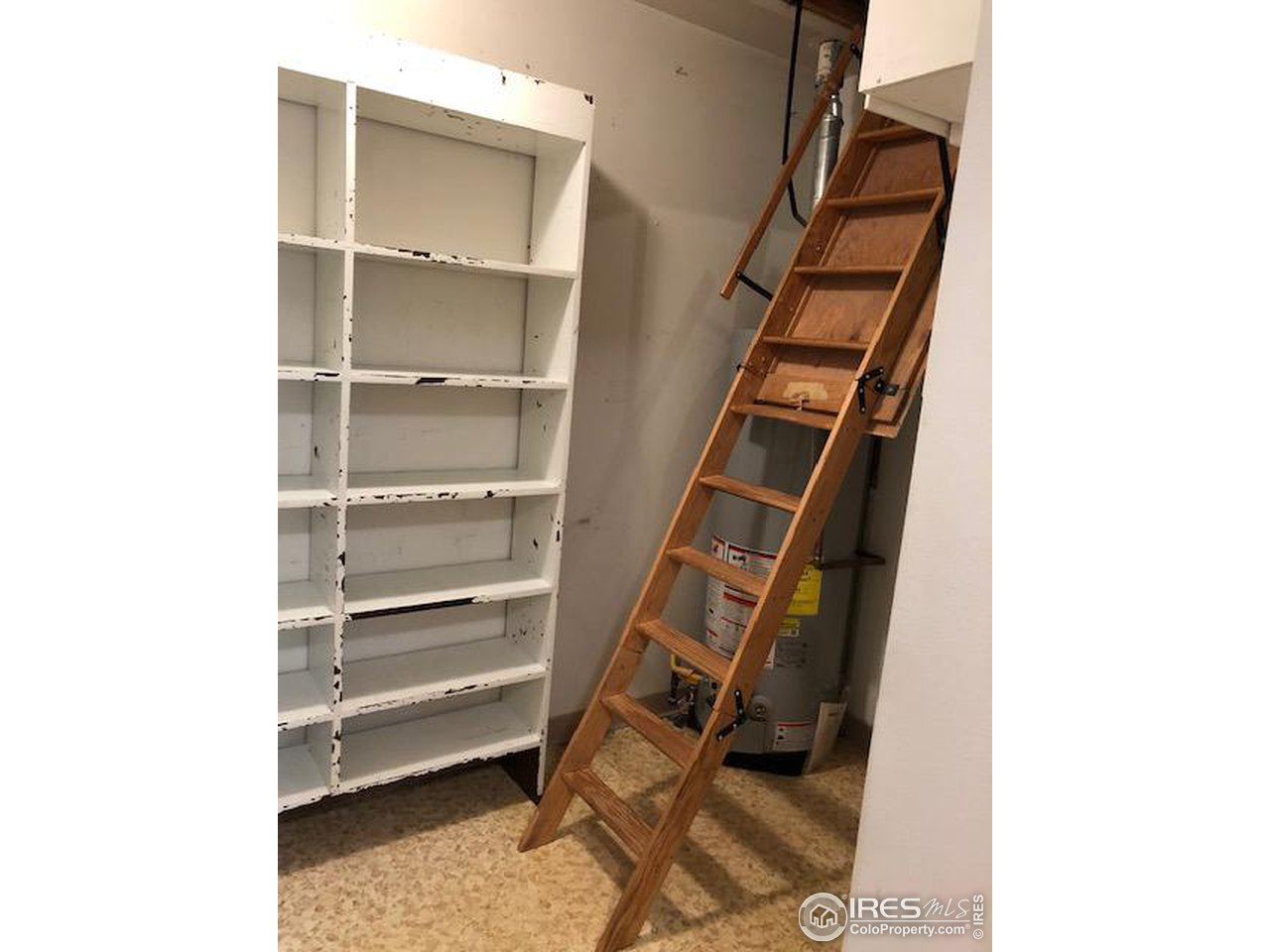 417 East Drake Road, Unit F4 Fort Collins, CO 80525 - Photo 22 of 23 Fold down ladder for attic access