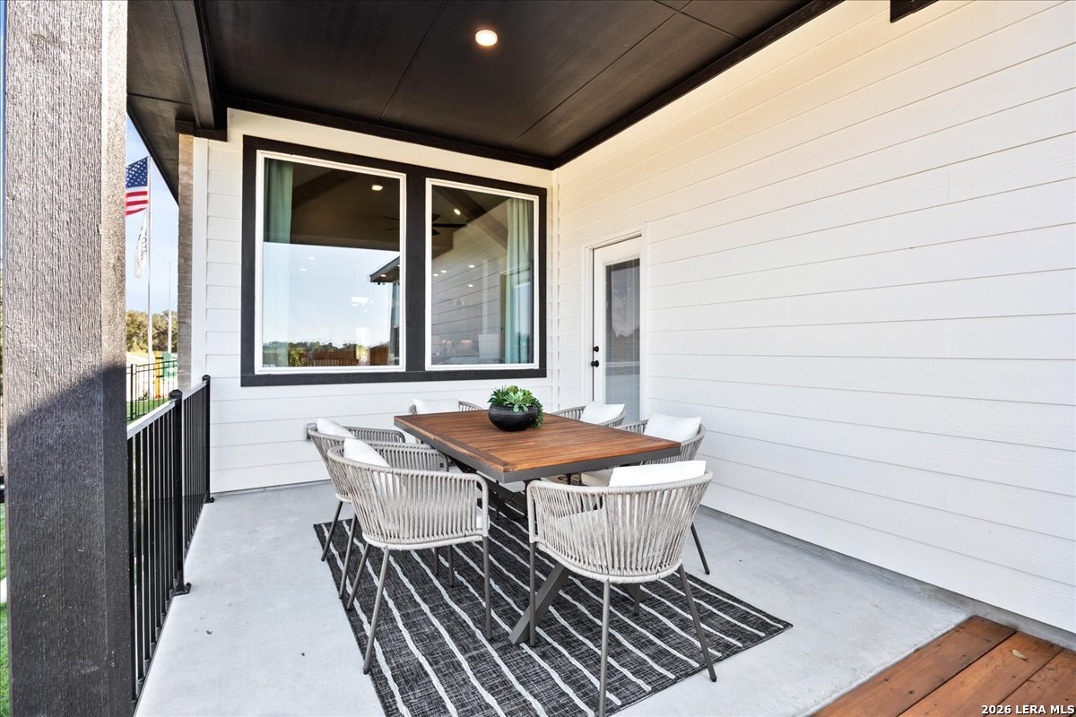 2126 Shepards Street Seguin, TX 78155 - Photo 15 of 20 a outdoor dining space with furniture and window