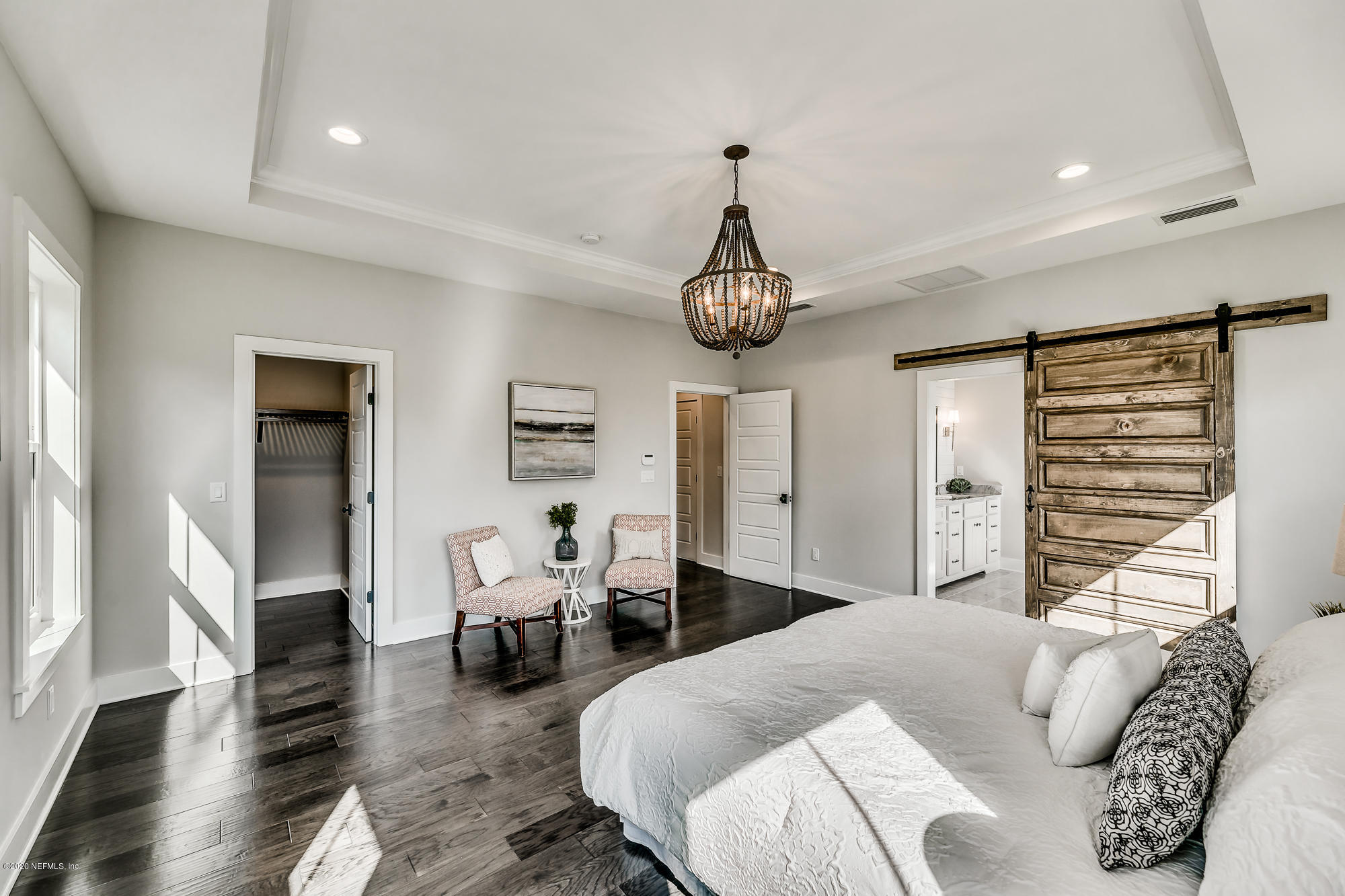 12507 Hidden Drive Jacksonville, FL 32225 - Photo 46 of 66 a bedroom with furniture and wooden floor