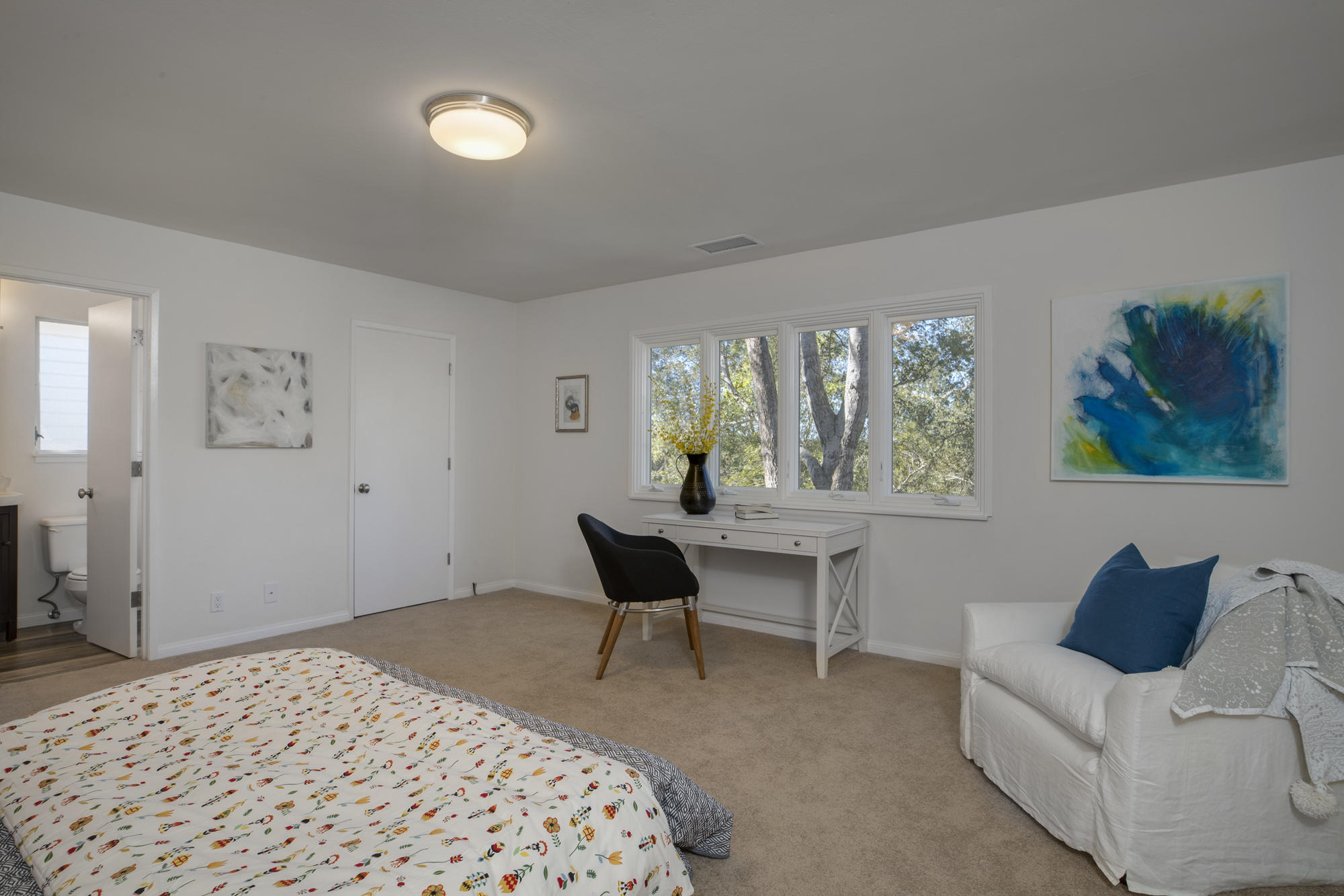 115 El Cielito Road Santa Barbara, CA 93105 - Photo 12 of 14 115 Cielito Southern Bedroom Views