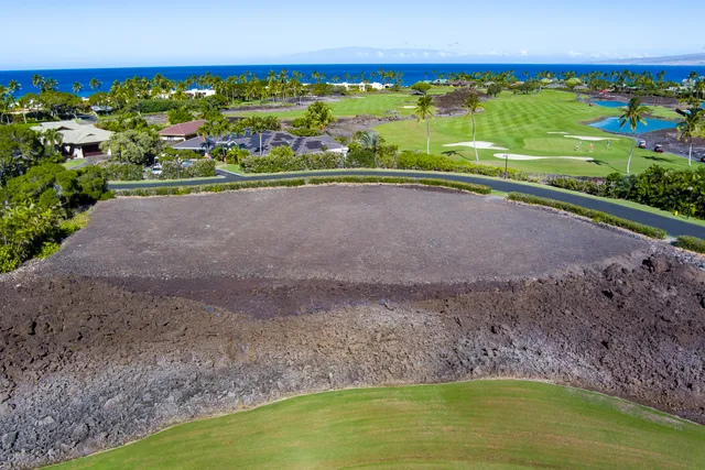 a view of a water with an outdoor space