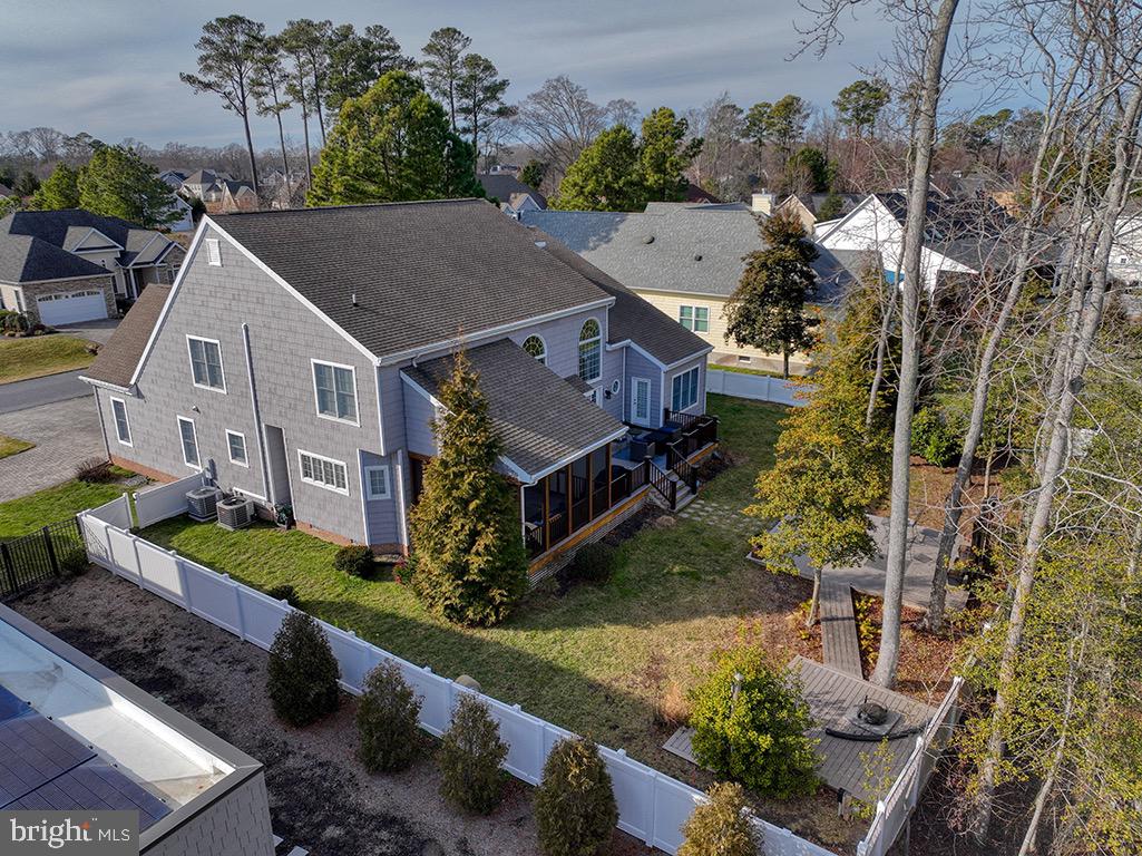135 Cornwall Road Rehoboth Beach, DE 19971 - Photo 20 of 101 Aerial view of home from behind.