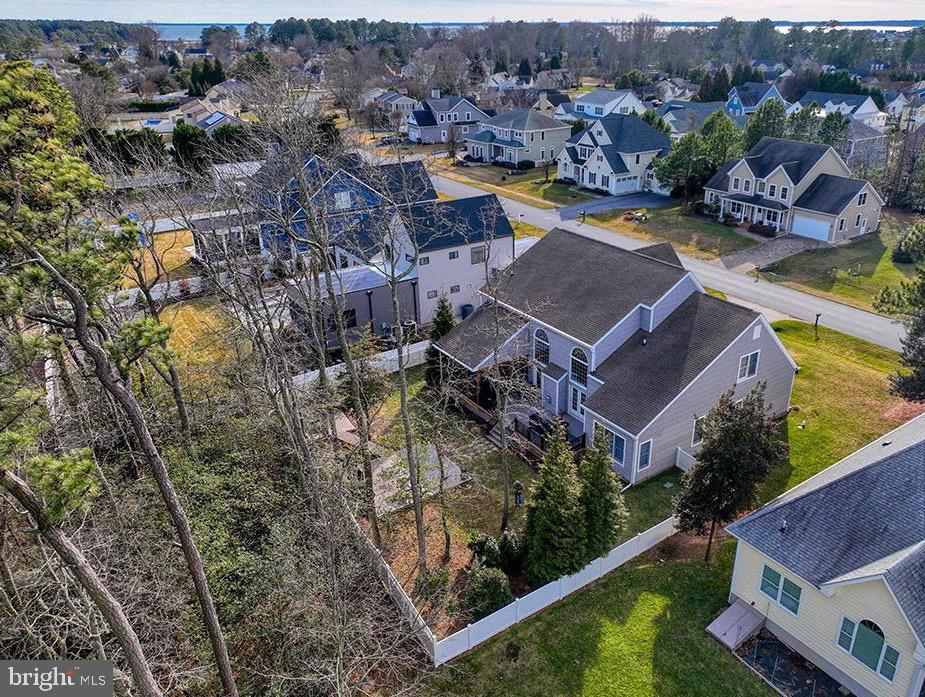 135 Cornwall Road Rehoboth Beach, DE 19971 - Photo 24 of 101 Aerial view of home's back exterior.