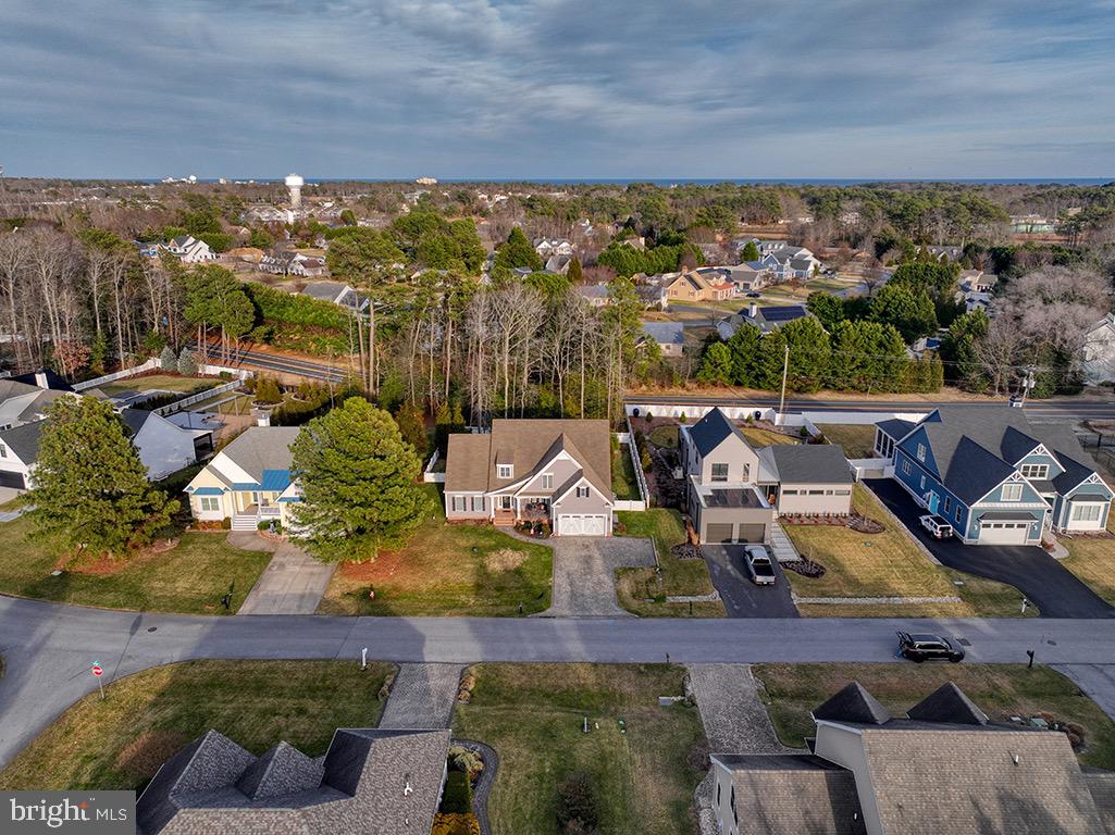 135 Cornwall Road Rehoboth Beach, DE 19971 - Photo 69 of 101 an aerial view of residential houses with outdoor space