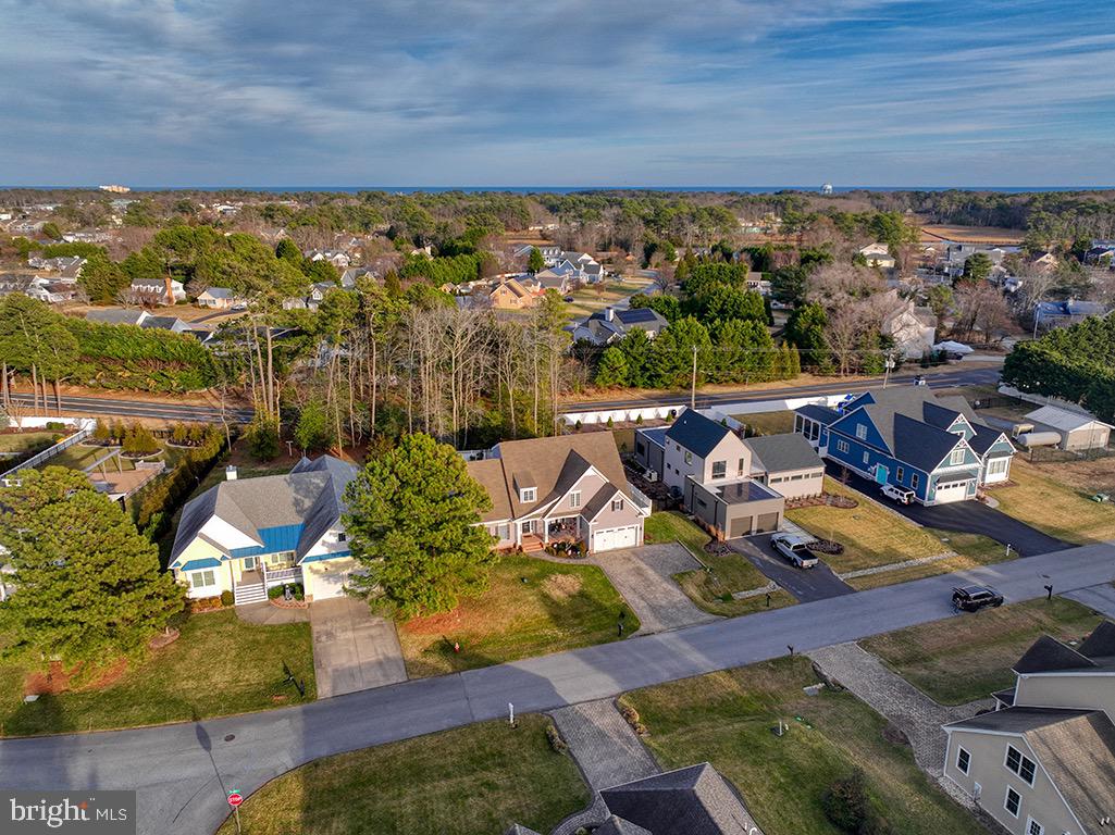 135 Cornwall Road Rehoboth Beach, DE 19971 - Photo 70 of 101 Alternate aerial view of home.