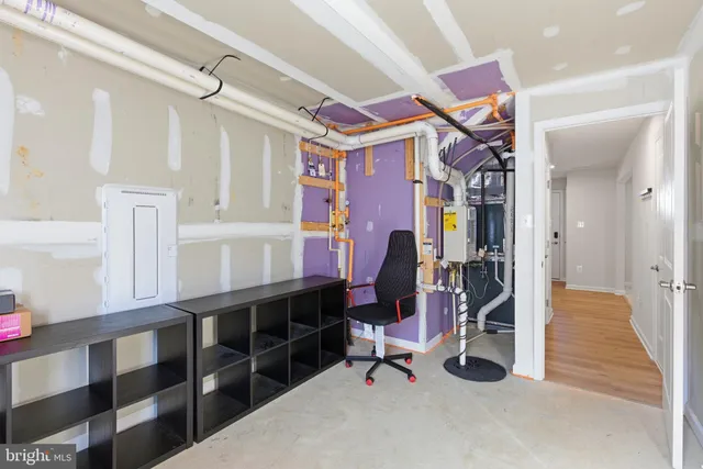 a view of a room with lots of windows