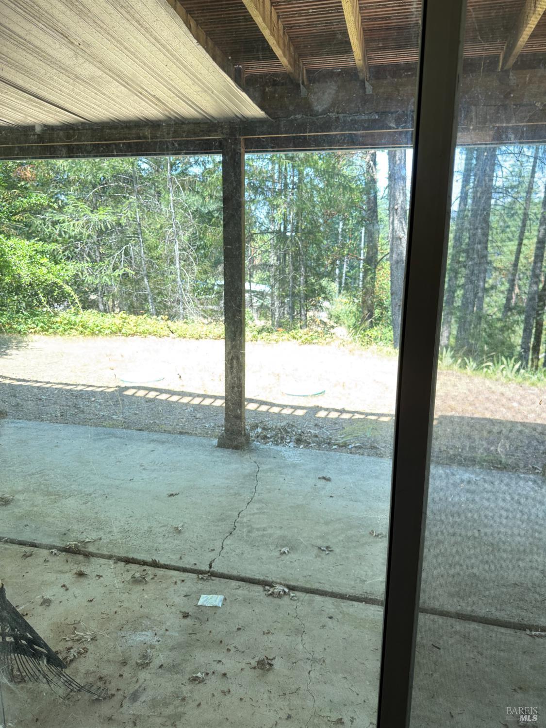 31300 Sherwood Road Willits, CA 95490 - Photo 22 of 29 a view of a yard from a window
