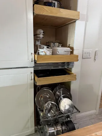 a view of washer and dryer