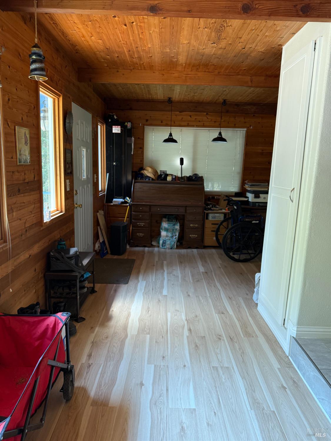 31300 Sherwood Road Willits, CA 95490 - Photo 9 of 29 a living room with furniture and a wooden floor