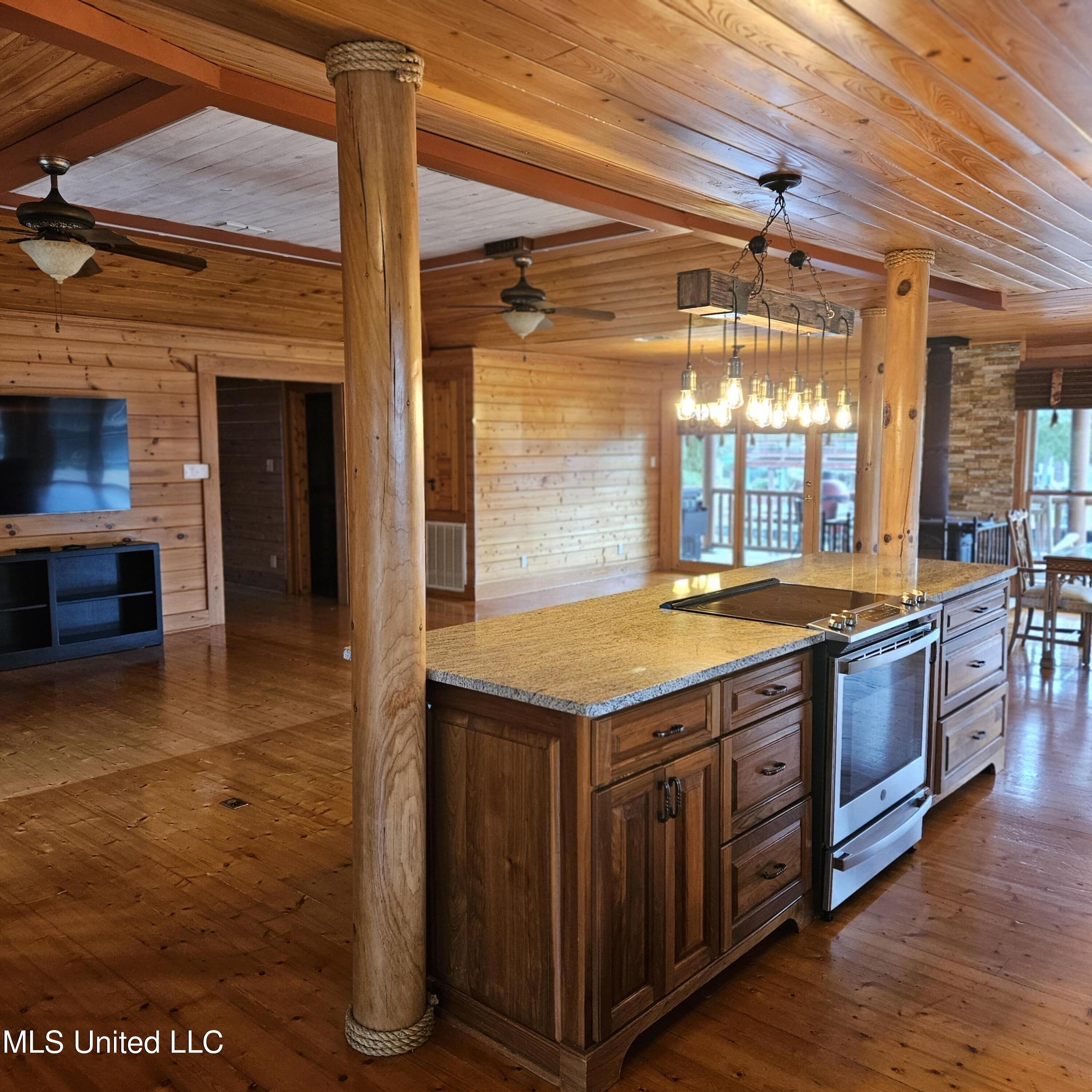 15127 Chickasaw Road Kiln, MS 39556 - Photo 2 of 44 15127 Chickasaw - Kitchen-Living from Pa