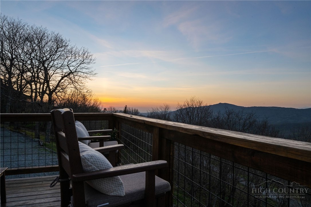 351 Windy Knob Trail Seven Devils, NC 28604 - Photo 44 of 50 a view of balcony with furniture