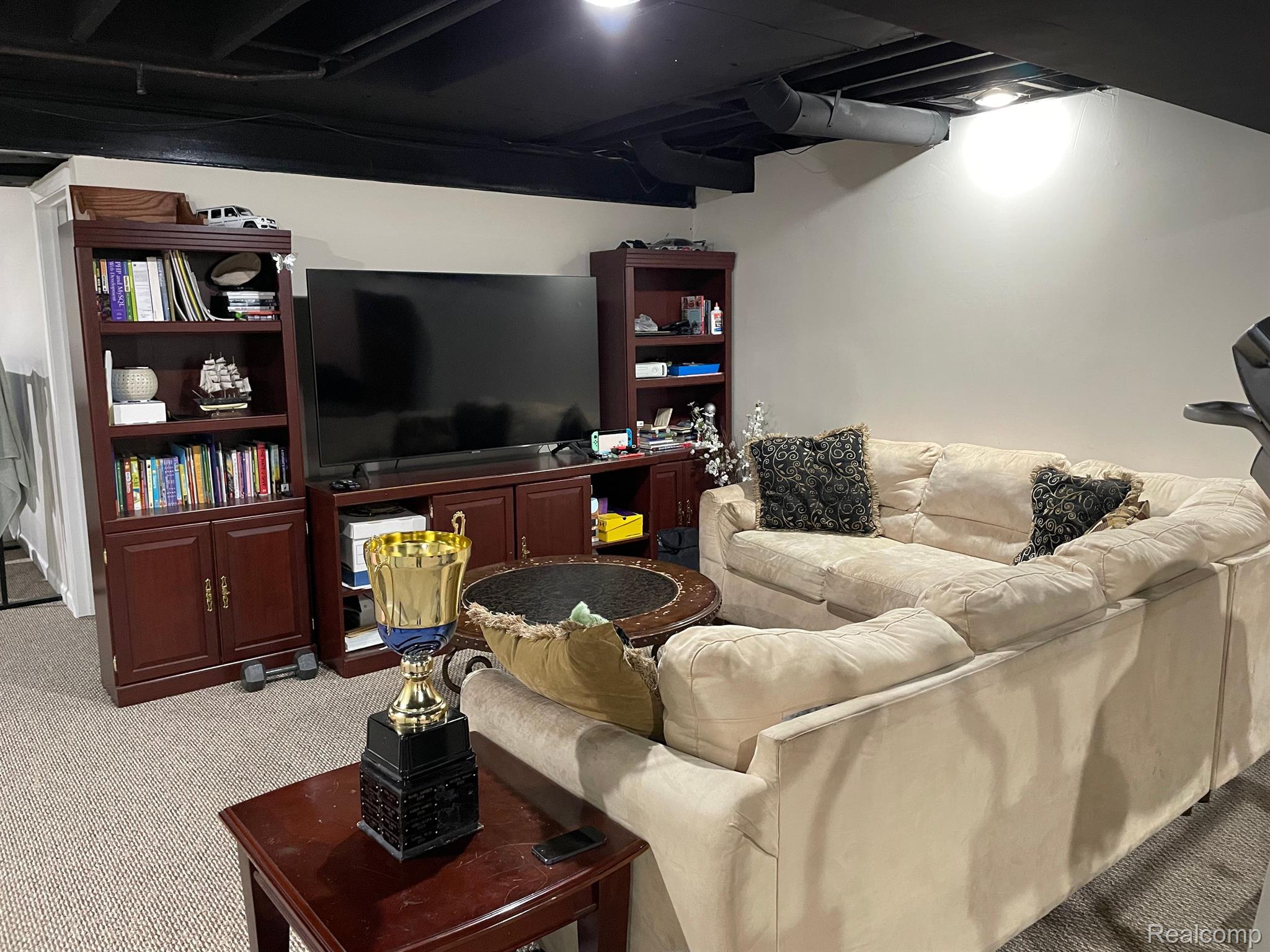 2111 Elmcrest Road Sterling Heights, MI 48310 - Photo 30 of 36 Basement TV Area