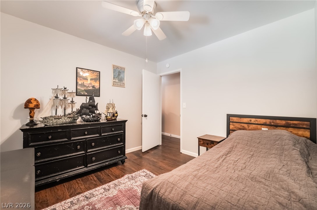 1324 Appaloosa Road Boulder City, NV 89005 - Photo 29 of 38 Rich wood floors lay a handsome foundation for this comfortable and quiet bedroom retreat. Bedroom #2