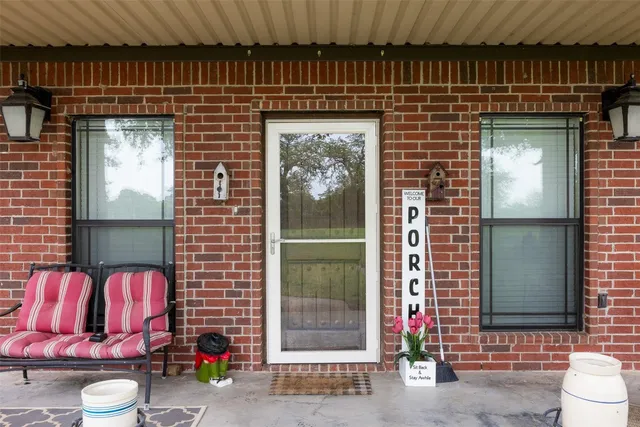 a view of entrance door of the house