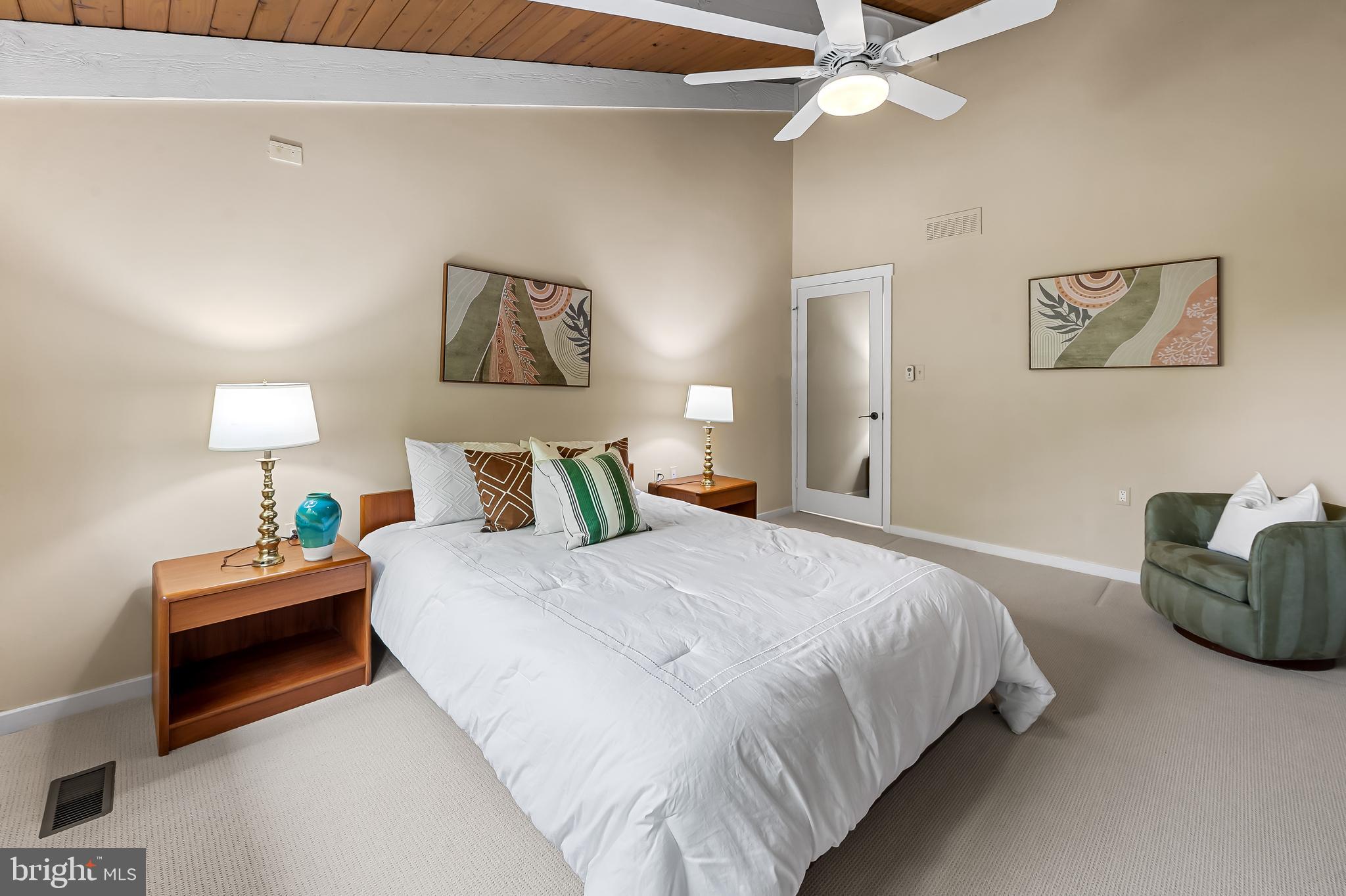 2423 Still Forest Road Pikesville, MD 21208 - Photo 38 of 62 Bedroom 2 with ceiling fan