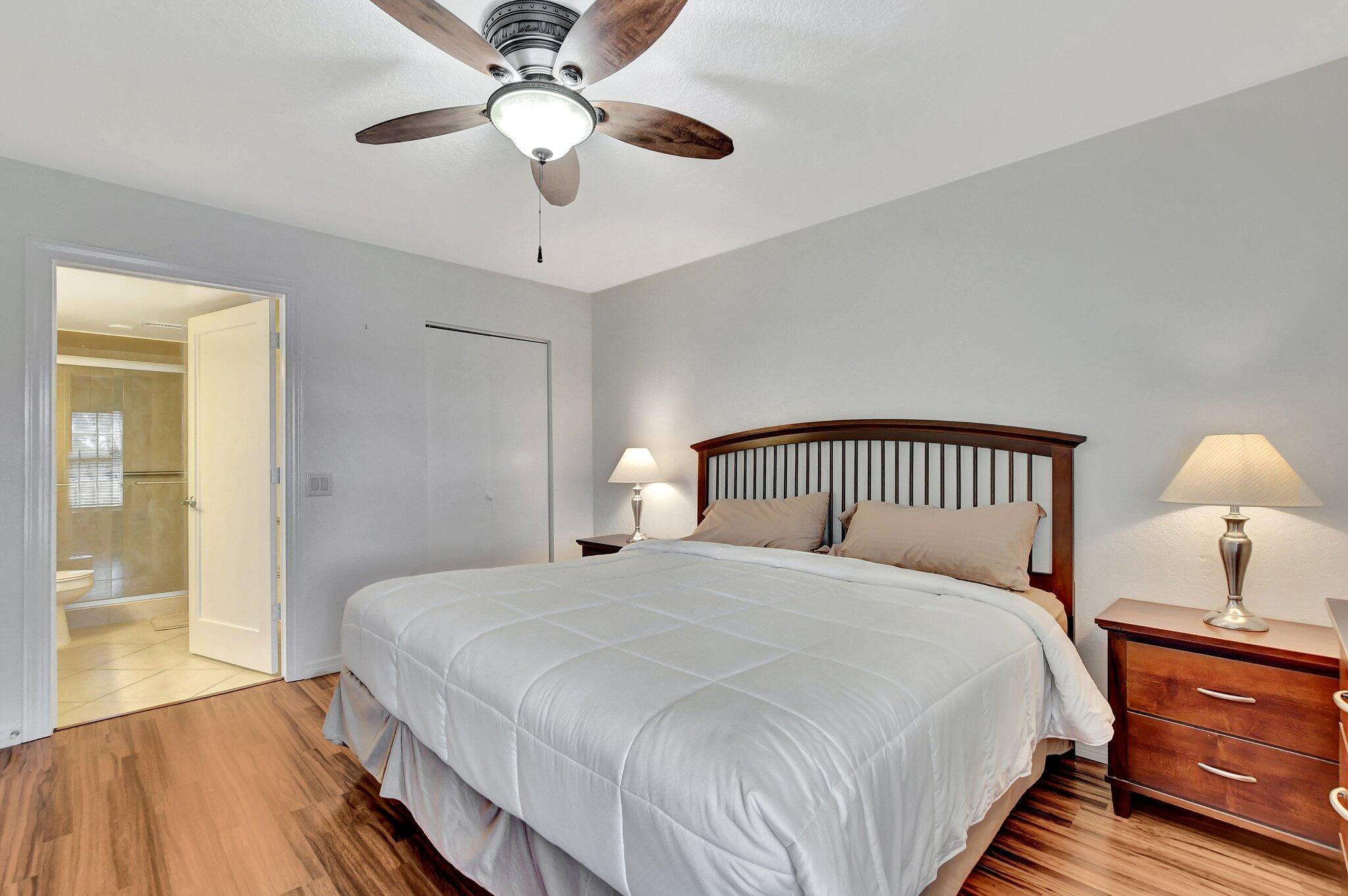9214 Flynn Circle, Unit 6 Boca Raton, FL 33496 - Photo 9 of 36 Master Bedroom