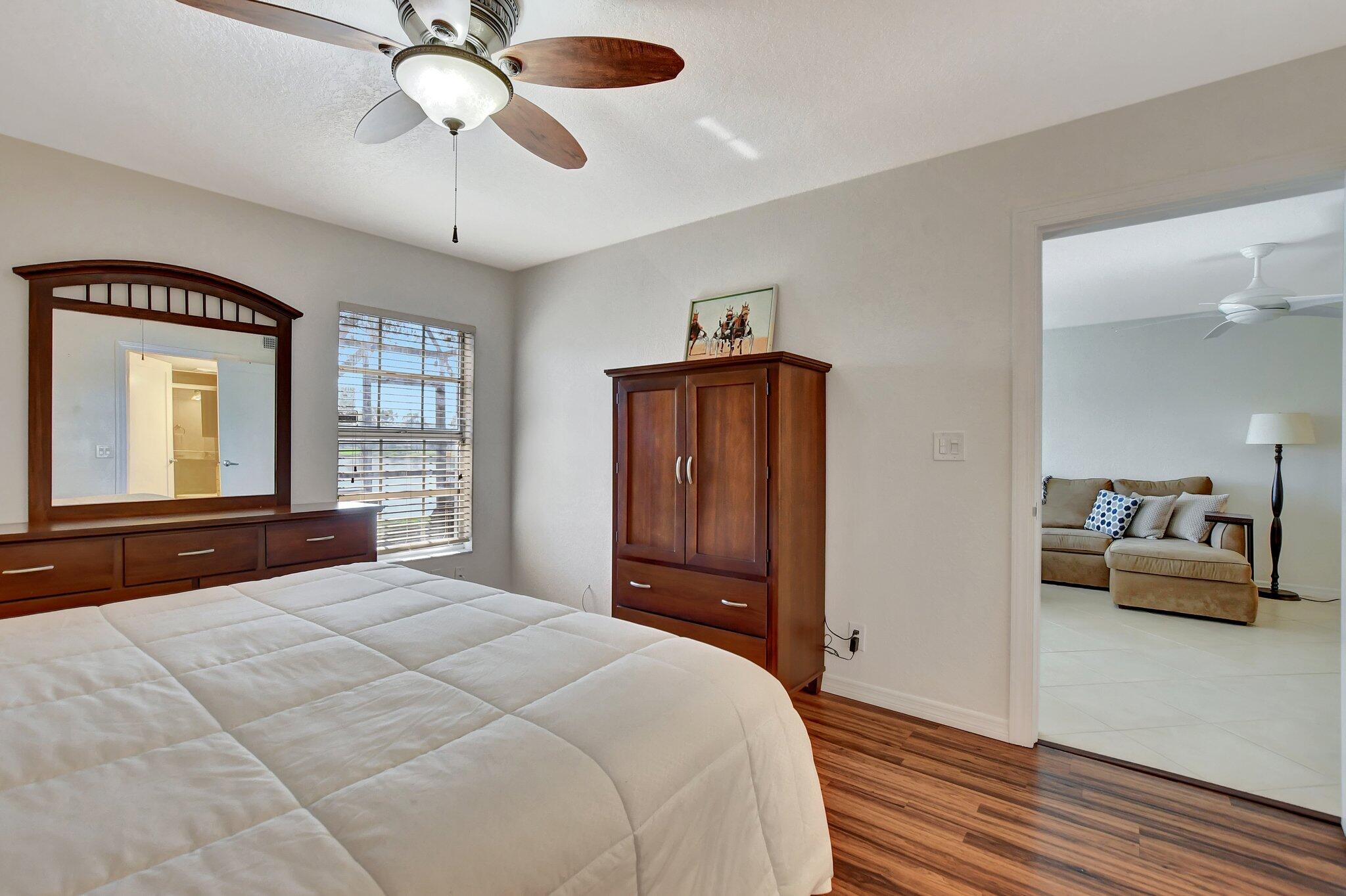 9214 Flynn Circle, Unit 6 Boca Raton, FL 33496 - Photo 10 of 36 Master Bedroom