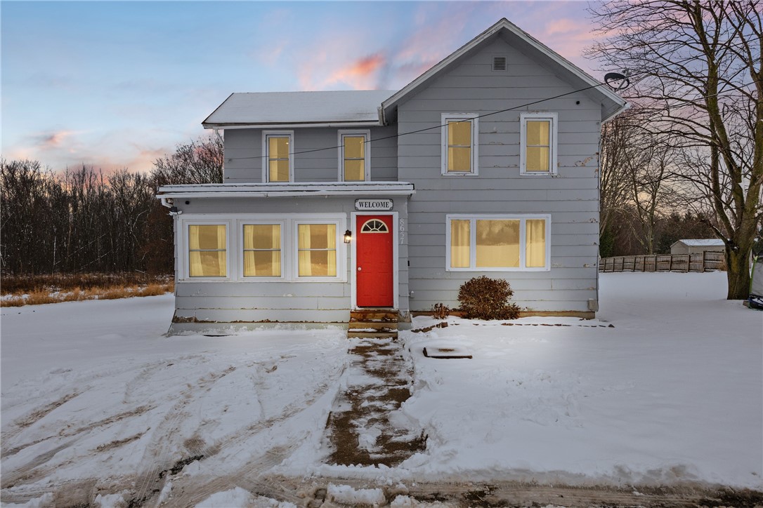 8657 Travell Road Lyons, NY 14489 - Photo 1 of 47 Welcome to 8657 Travell Rd.