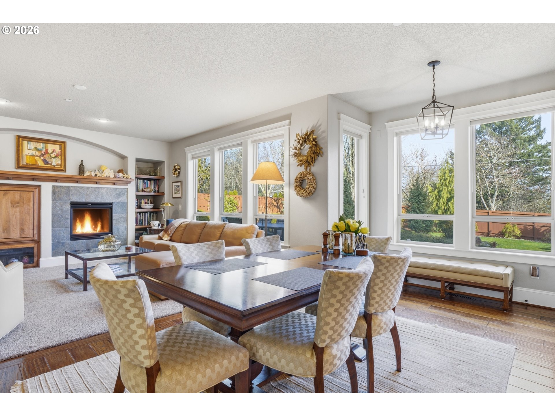 2552 Northwest 12th Circle Camas, WA 98607 - Photo 17 of 46 a view of a dining room with furniture window and outside view