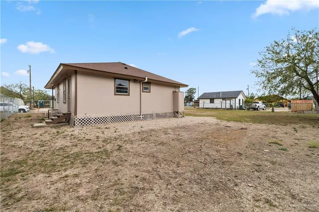 a house with a outdoor space