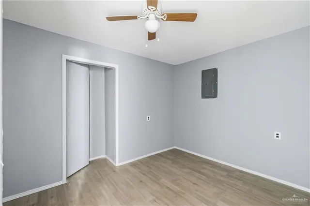 wooden floor in an empty room