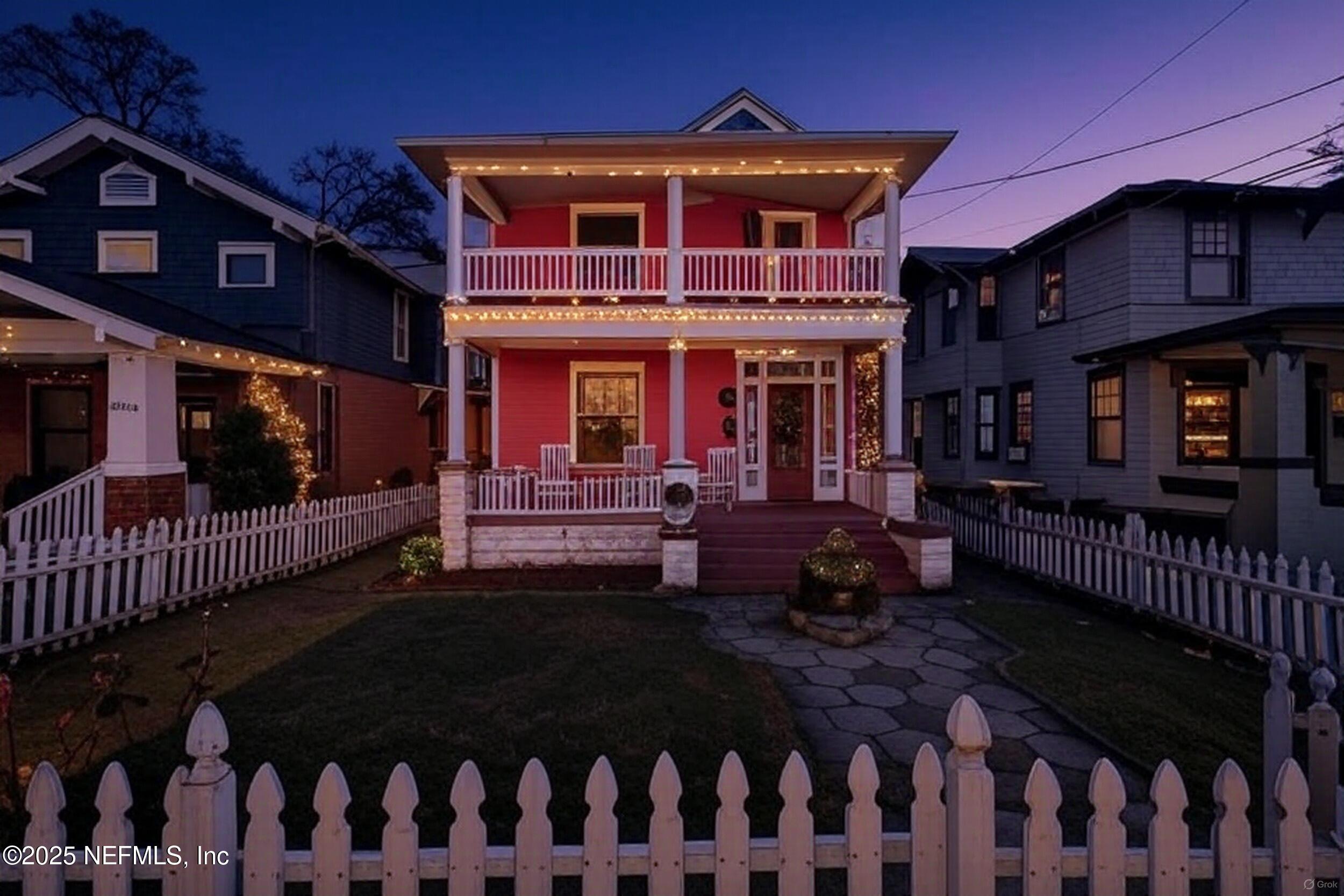 2230 Post Street Jacksonville, FL 32204 - Photo 1 of 48 a front view of a house with a garden