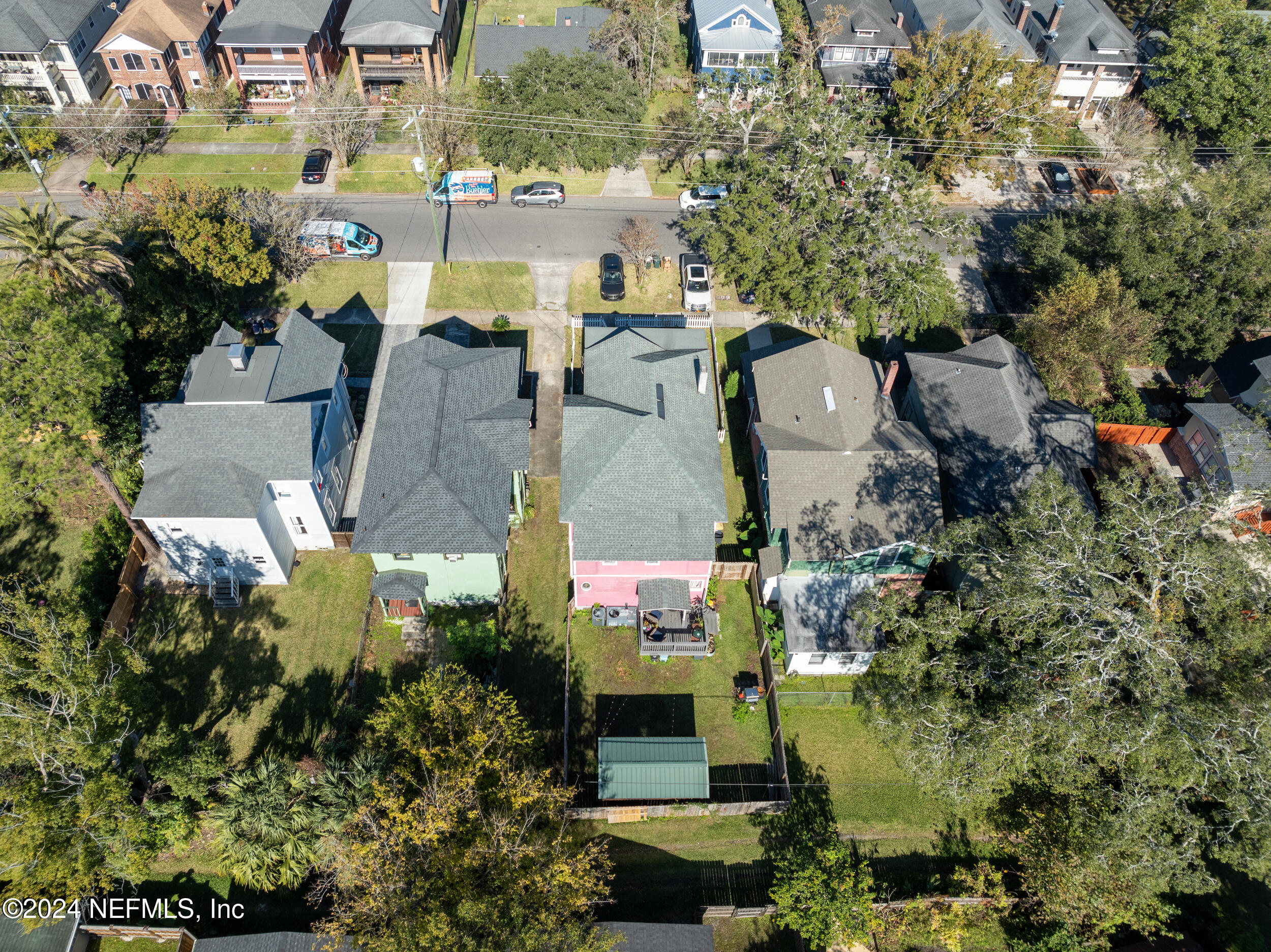 2230 Post Street Jacksonville, FL 32204 - Photo 42 of 48 an aerial view of multiple houses with outdoor space