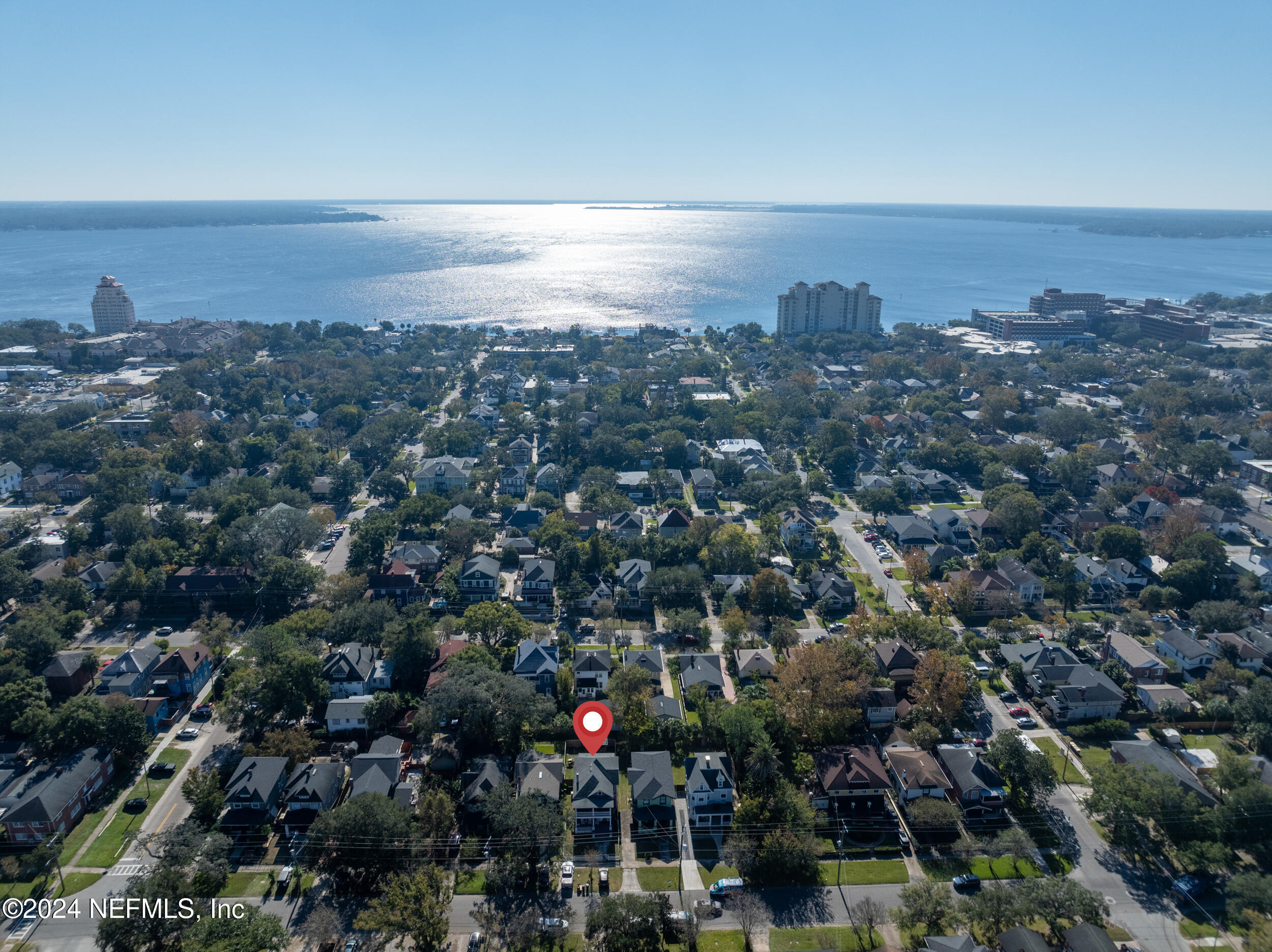 2230 Post Street Jacksonville, FL 32204 - Photo 43 of 48 an aerial view of city and lake