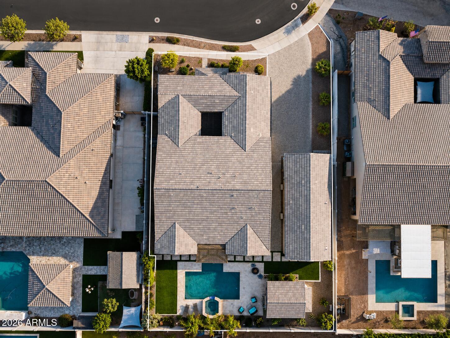 22820 East Camacho Road Queen Creek, AZ 85142 - Photo 57 of 58 Aerial Top Down