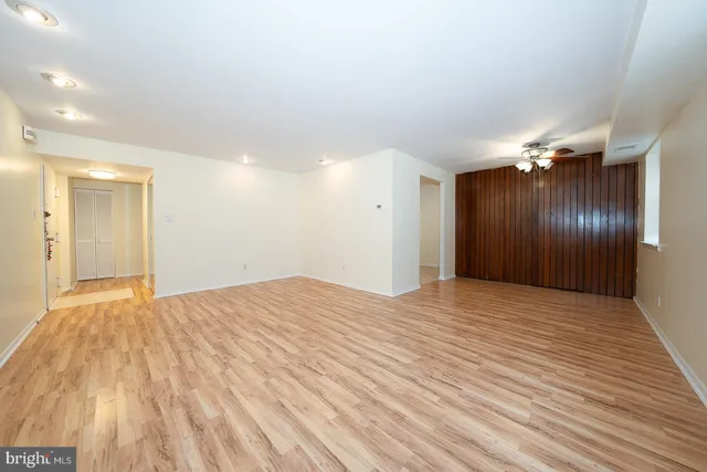 a view of empty room