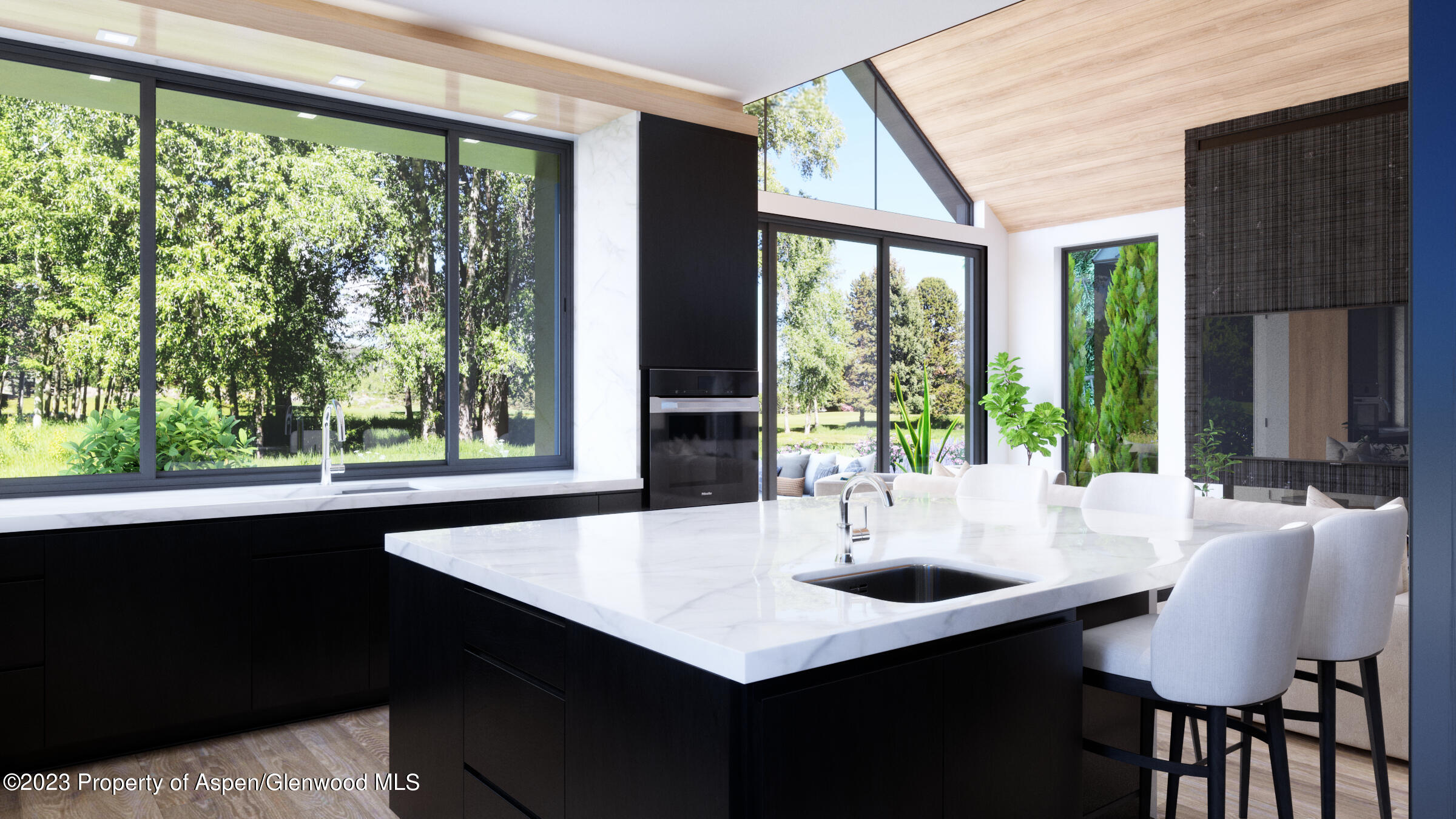 767 Cemetery Lane Aspen, CO 81611 - Photo 11 of 23 a dining room with a window
