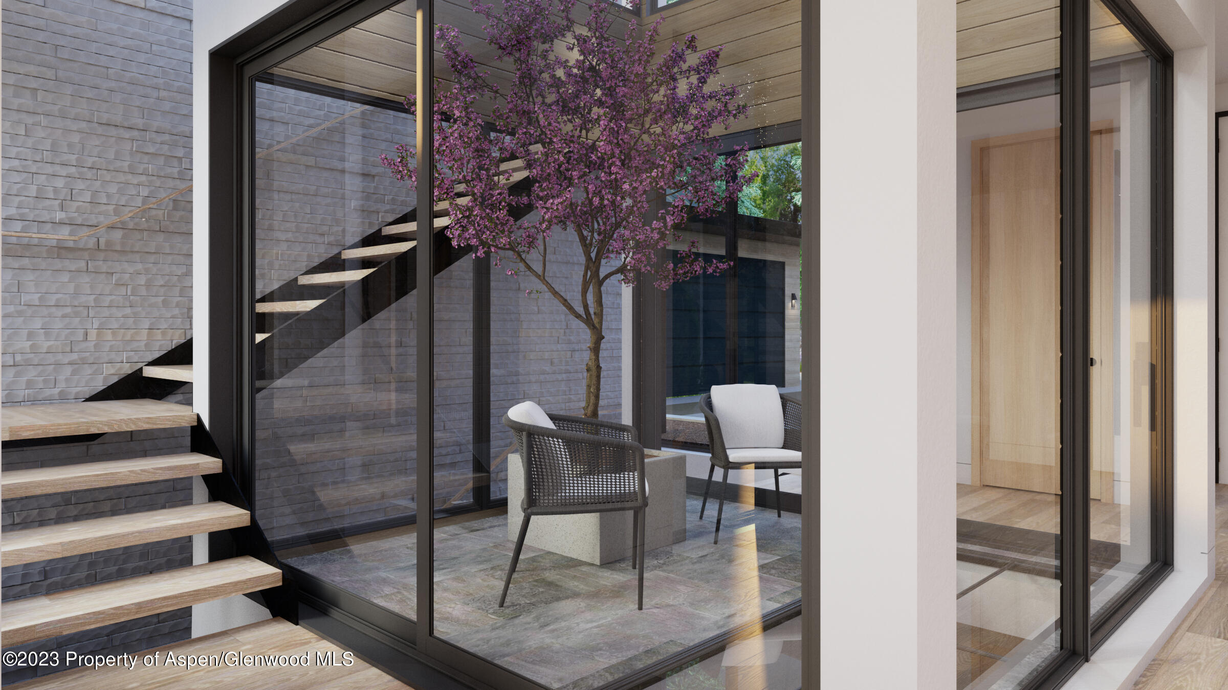 767 Cemetery Lane Aspen, CO 81611 - Photo 15 of 23 a view of entryway and hall with wooden floor