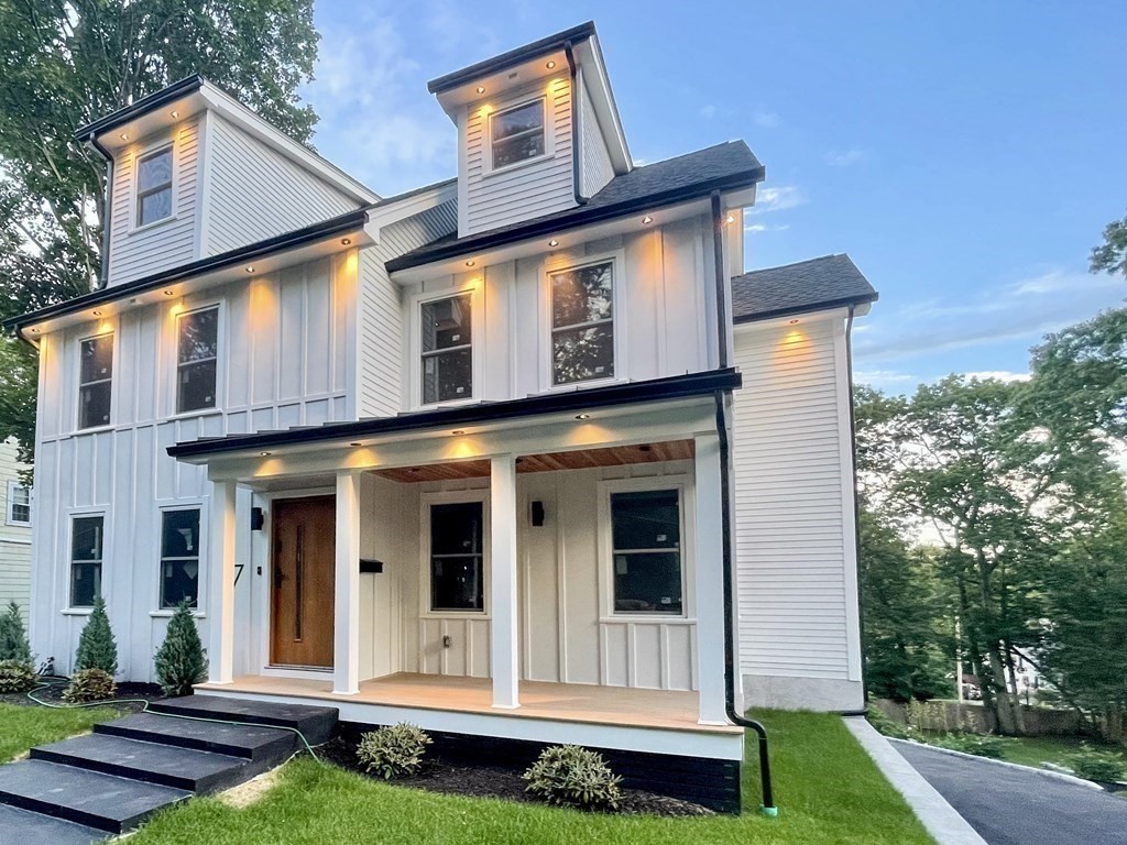 17 Gayland Road Needham, MA 02492 - Photo 30 of 33 front view of a house with a yard