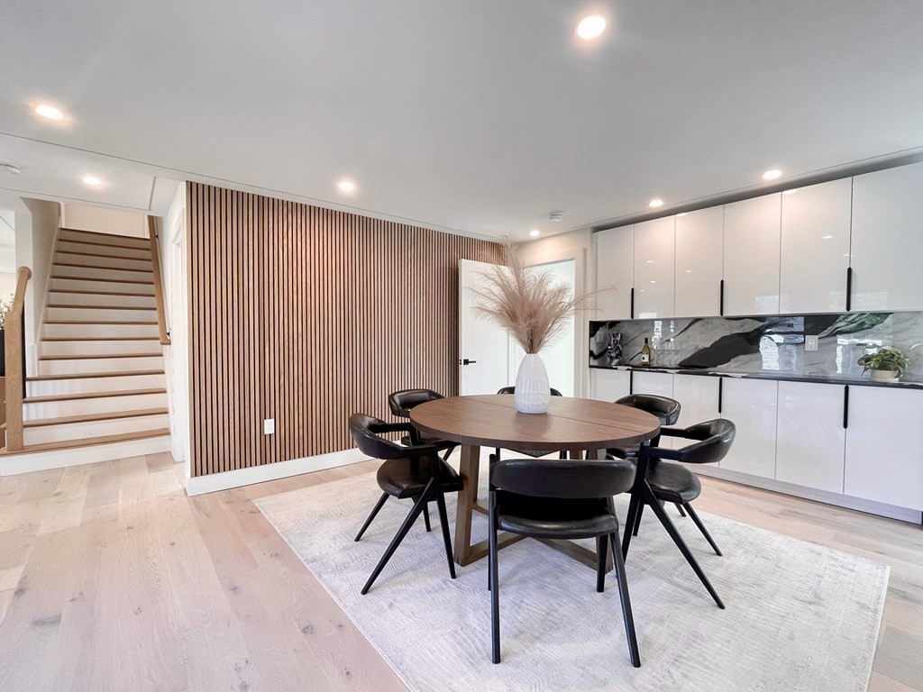17 Gayland Road Needham, MA 02492 - Photo 5 of 33 a view of a a dining room with furniture window and wooden floor