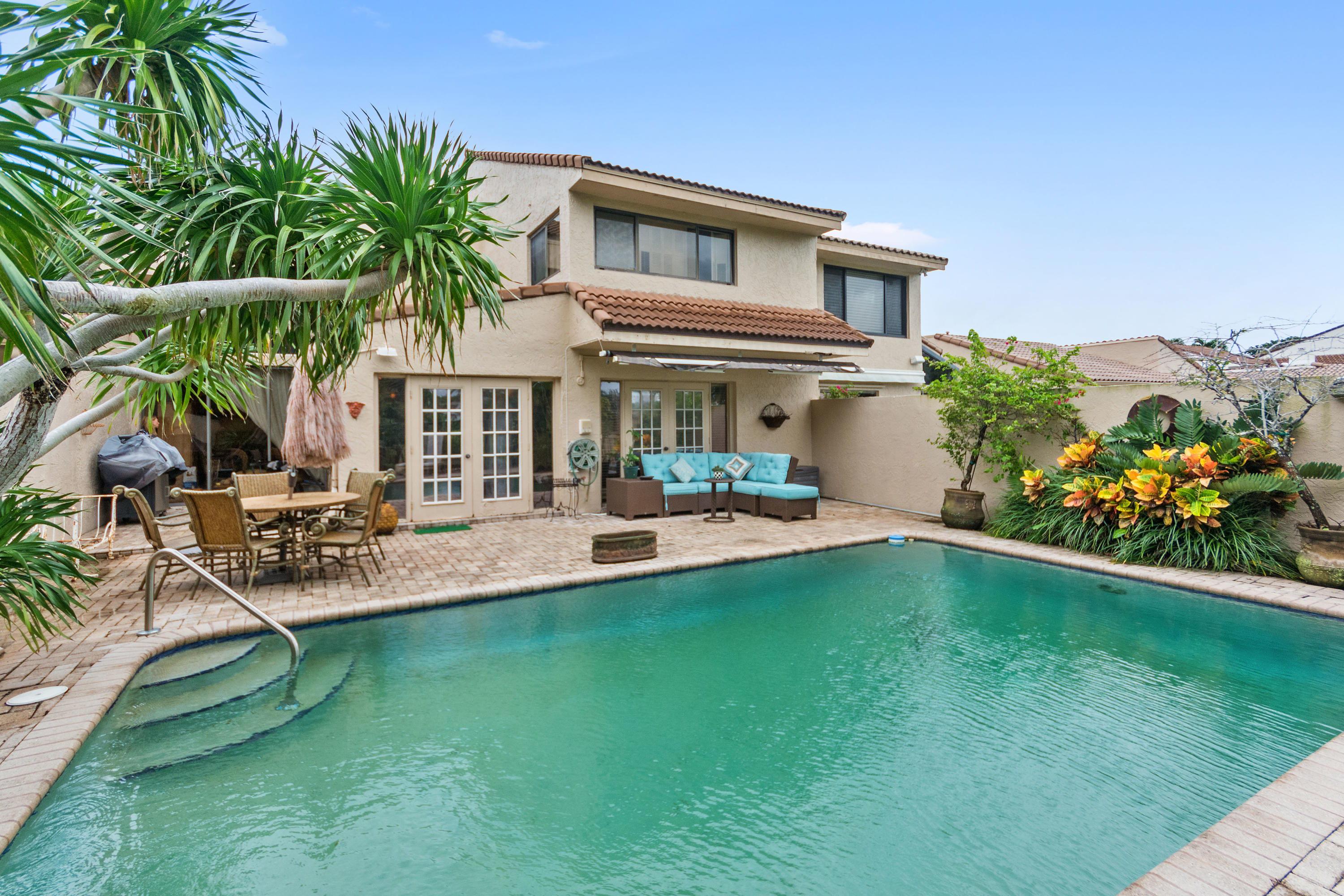 19539 Bay View Road Boca Raton, FL 33434 - Photo 1 of 34 Back Exterior / Pool