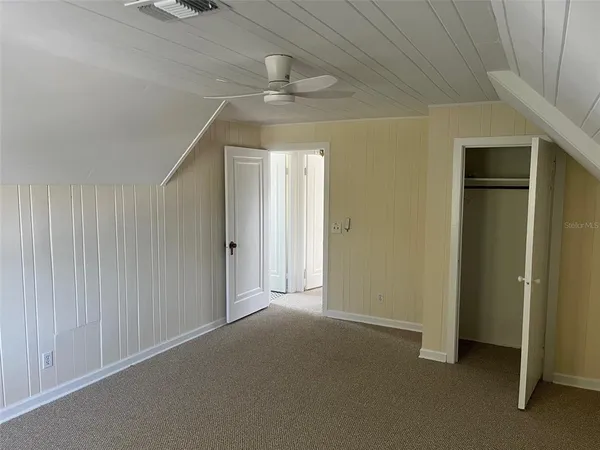 a view of closet area