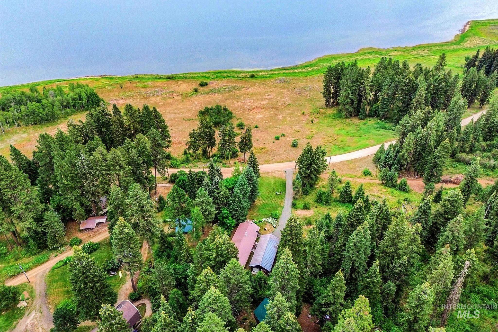 1201 West Mountain Road Cascade, ID 83611 - Photo 1 of 1 Aerial view of property's location