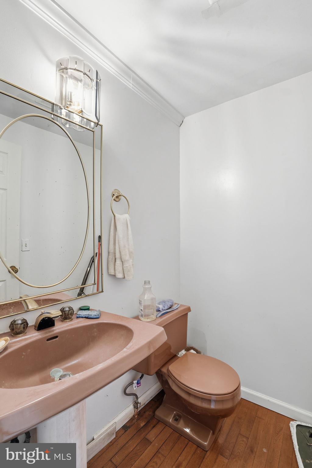 17107 Overhill Road Rockville, MD 20855 - Photo 23 of 37 a bathroom with a sink and a mirror