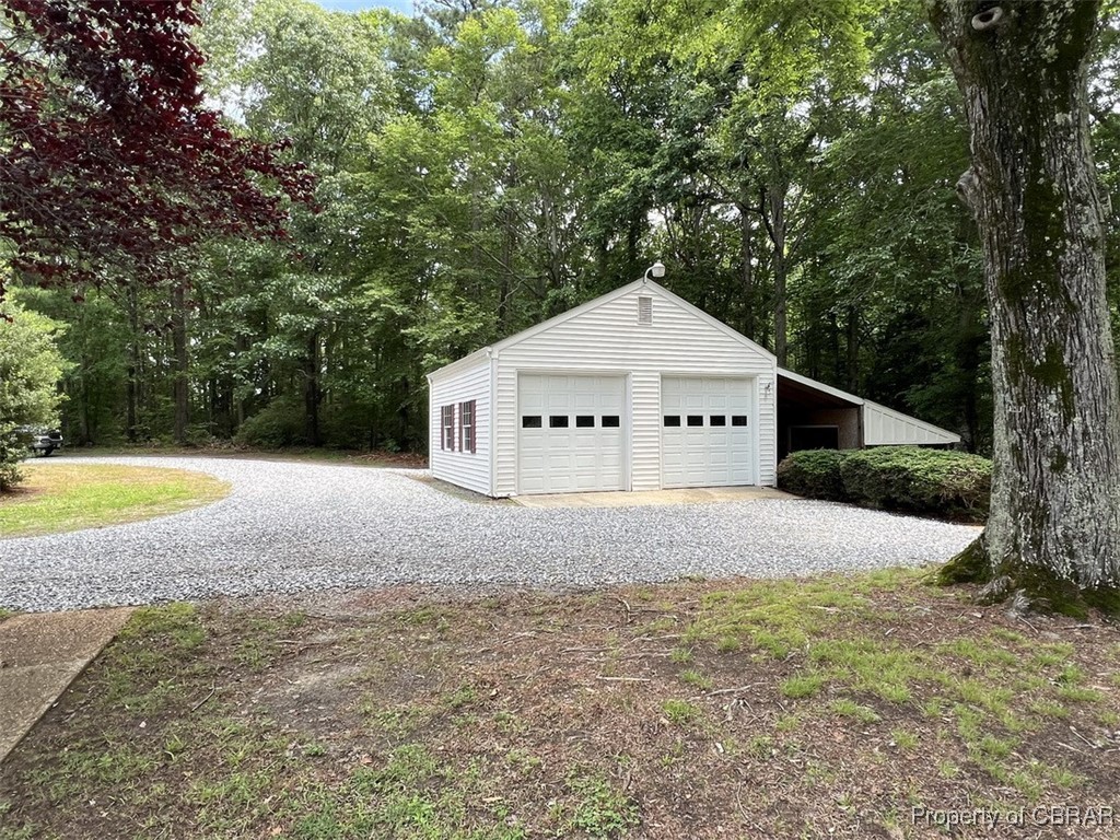 398 Philpot Road Locust Hill, VA 23092 - Photo 13 of 17 Garage with a garage