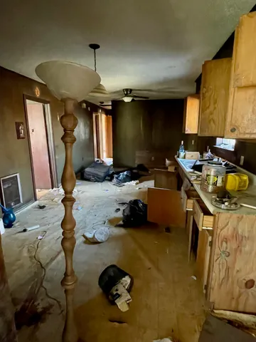 a gym hall with exercise machine