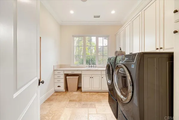 a view of swimming pool and mountain view in back