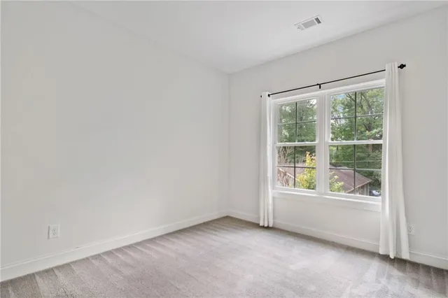 a view of wooden staircase