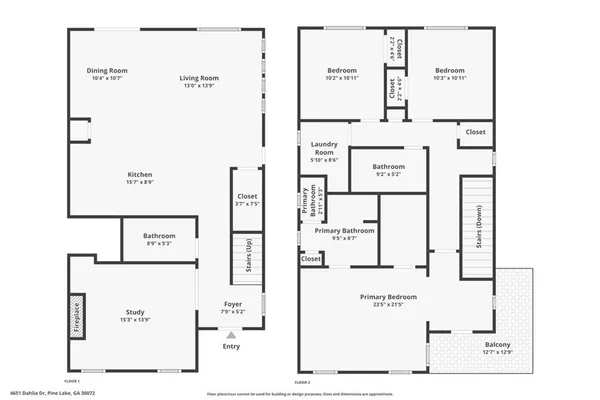 $425,000 | 4651 Dahlia Drive, Pine Lake, GA 30072