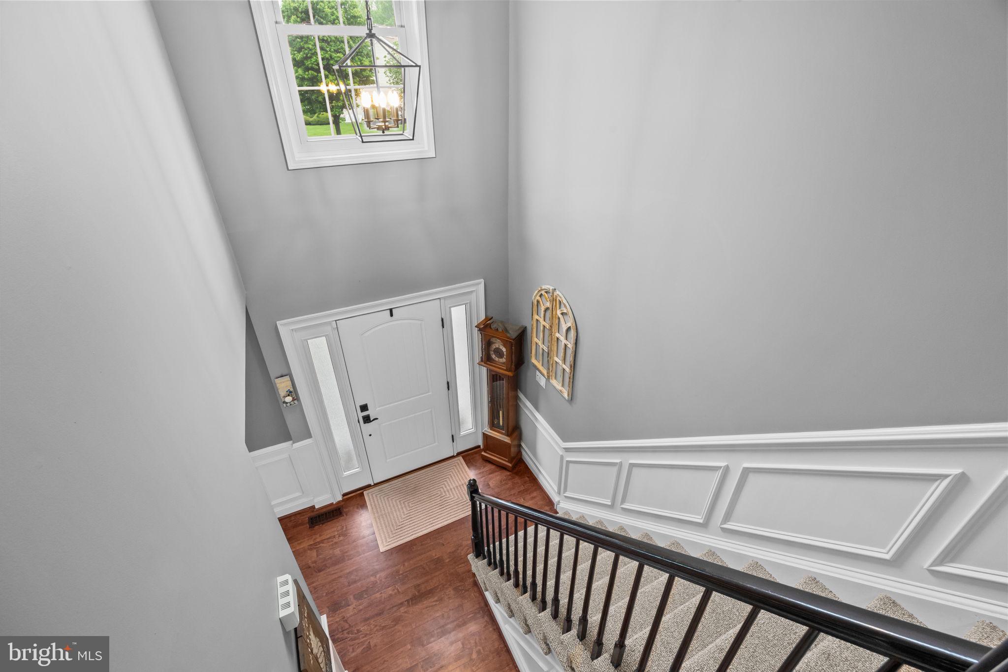 121 Beech Drive Hatboro, PA 19040 - Photo 33 of 46 a view of staircase with white walls and a window