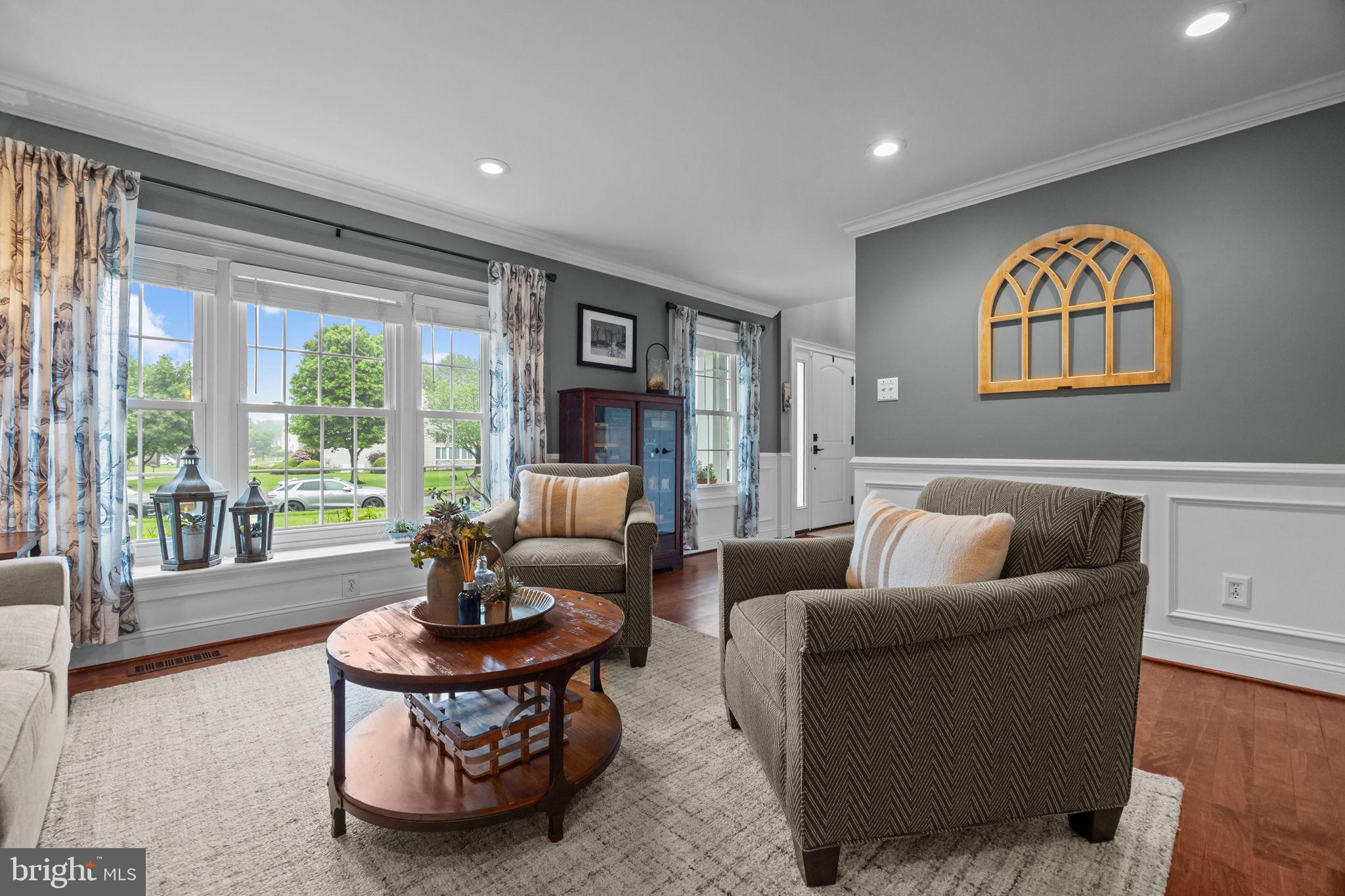 121 Beech Drive Hatboro, PA 19040 - Photo 7 of 46 a living room with furniture and a large window