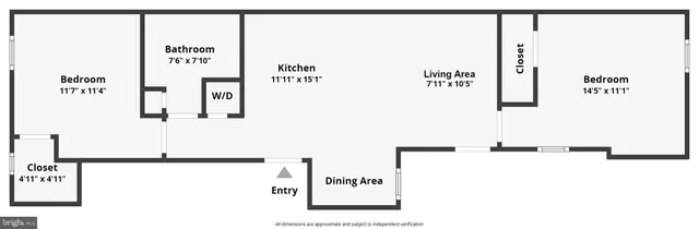 a picture of a bench in a kitchen