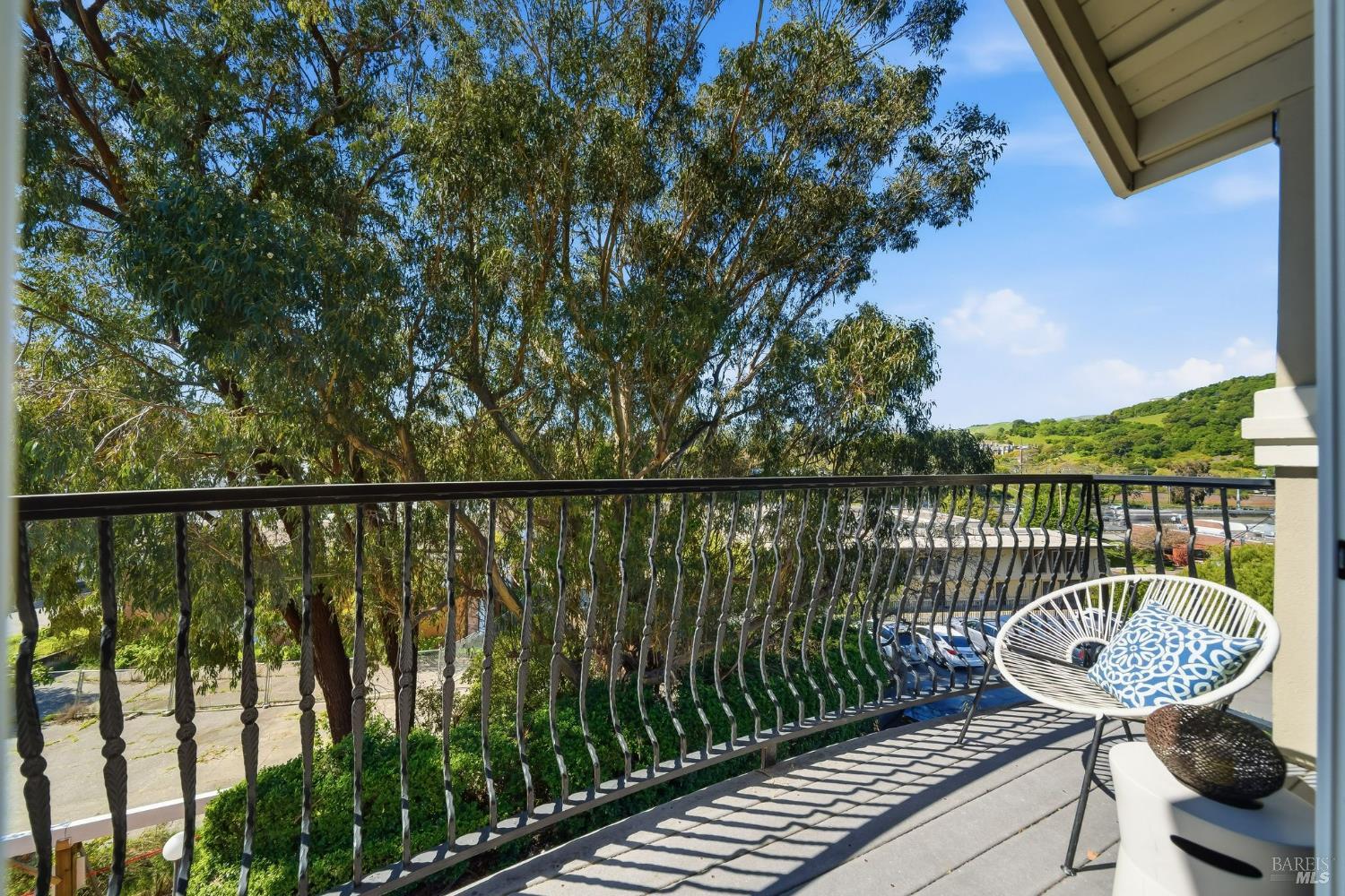 10 Professional Center Parkway, Unit 1 San Rafael, CA 94903 - Photo 20 of 35 a view of a balcony with a lake