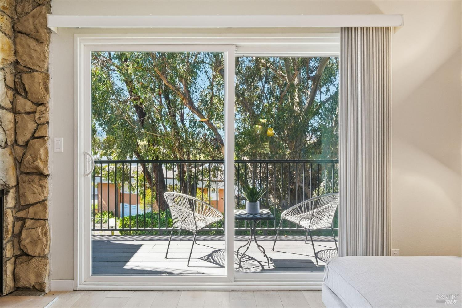 10 Professional Center Parkway, Unit 1 San Rafael, CA 94903 - Photo 5 of 35 a view of a room with wooden floor and a porch