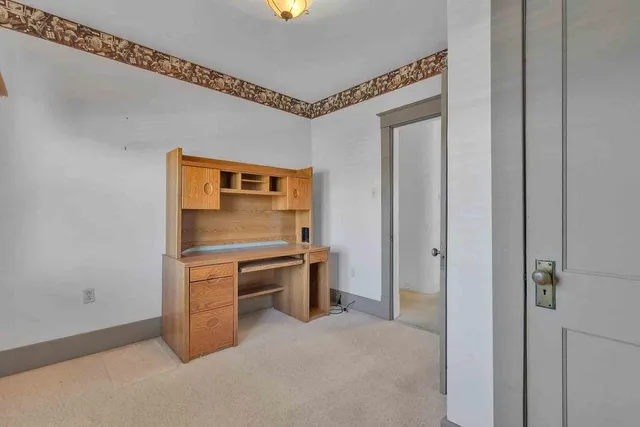 a view of a house with a porch